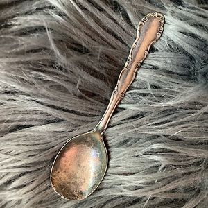ANTIQUE SILVER SUGAR SPOON- 1881 Rogers